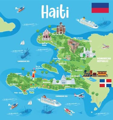 Carte haiti