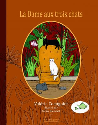 Dame aux trois chats